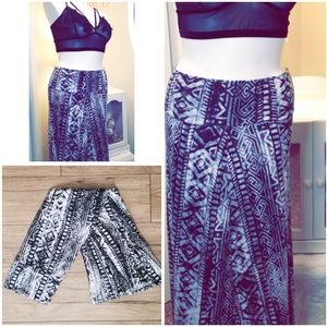 🏁Patterned MAXI skirt 🏁